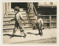 4f1256 BIRTHDAY BLUES 8x10 still 1932 Stymie & his kid brother Cotton tied together with rope!