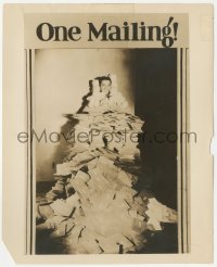 4f1285 CHARLES BUDDY ROGERS 8x10 still 1920s the leading man buried under a mountain of fan mail!