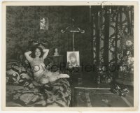 4f1293 CLARA BOW 8x10 still 1920s The It Girl relaxing at home in her Chinese den by Otto Dyar!