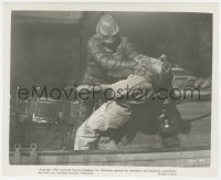 4f1304 CREATURE FROM THE BLACK LAGOON 8.25x10 still 1954 Gill Man attacking Whit Bissell on boat!