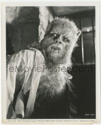 4f1305 CURSE OF THE WEREWOLF 8x10 still 1961 best c/u of Oliver Reed in full monster makeup!