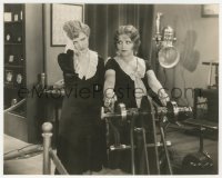 4f1535 SATURDAY NIGHT KID 7.5x9.5 still 1929 Jean Arthur w/ headache asks Clara Bow to work for her!