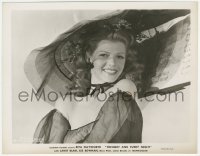 4f1579 TONIGHT & EVERY NIGHT 8x10.25 still 1944 great smiling portrait of beautiful Rita Hayworth!
