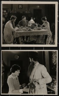 4f1214 UNDER THE LASH 2 8x10 key book stills 1921 Gloria Swanson falls in love with an Englishman!
