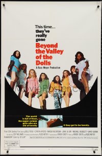 4f0706 BEYOND THE VALLEY OF THE DOLLS int'l 1sh 1970 Russ Meyer's girls who are old at twenty, Ebert