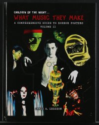 4f0359 CHILDREN OF THE NIGHT: WHAT MUSIC THEY MAKE hardcover book 2018 guide to horror posters!
