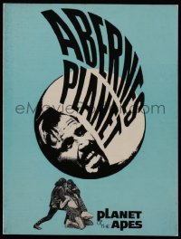4f1076 PLANET OF THE APES Danish program 1968 Charlton Heston, classic sci-fi, cool different images!