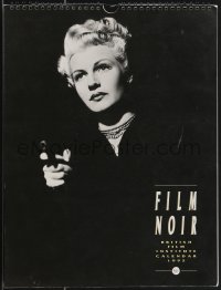 4f0007 FILM NOIR 1992 English calendar 1991 great cover image of Rita Hayworth pointing gun, BFI!
