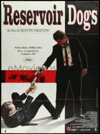4f0150 RESERVOIR DOGS French 1p 1992 Tarantino, different image of Harvey Keitel & Steve Buscemi!