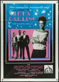 4f0249 SHE'S GOTTA HAVE IT Italian 1p 1986 A Spike Lee Joint, Tracy Camila Johns, sexy comedy!