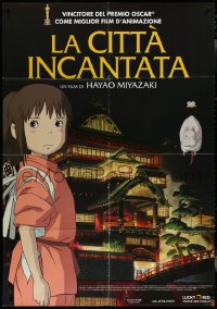 4f0253 SPIRITED AWAY Italian 1p R2014 Hayao Miyazaki's classic anime Sen to Chihiro no kamikakushi!