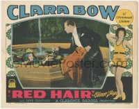 4f0552 RED HAIR LC 1928 Clara Bow falls in fountain and Lane Chandler's won't help her out!