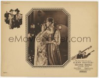 4f0563 SECOND FIDDLE LC 1923 romantic close up of 17 year-old Mary Astor & Glenn Hunter, lost movie!