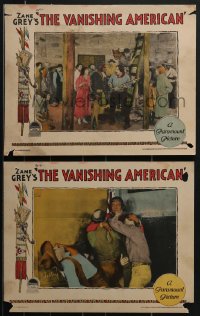 4f0680 VANISHING AMERICAN 2 LCs 1925 Zane Grey, Native American Indian Richard Dix in both!