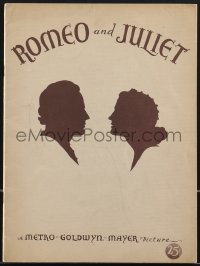 4f0388 ROMEO & JULIET souvenir program book 1936 Norma Shearer, Leslie Howard, William Shakespeare