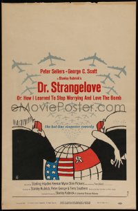 4f0047 DR. STRANGELOVE WC 1964 Stanley Kubrick classic, Peter Sellers, great Tomi Ungerer art!