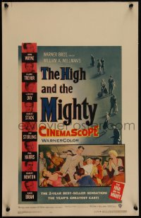 4f0054 HIGH & THE MIGHTY WC 1954 John Wayne, Claire Trevor, directed by William Wellman!