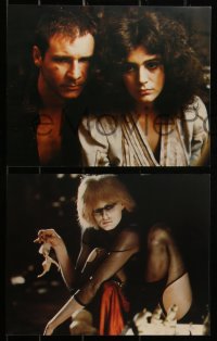 4f1141 BLADE RUNNER 7 color 8x10 stills 1982 Harrison Ford, Daryl Hannah, Hauer, Young, Ridley Scott!