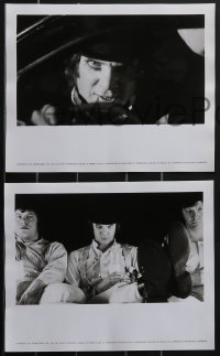 4f1163 CLOCKWORK ORANGE 5 deluxe 8x10 stills 1972 Stanley Kubrick, Malcolm McDowell, Korova Milk Bar!