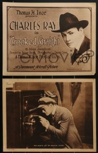 4f0597 CROOKED STRAIGHT 9 LCs 1919 country boy Charles Ray learns how to crack safes, ultra rare!