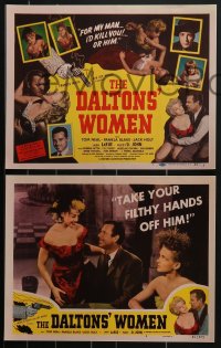4f0608 DALTONS' WOMEN 8 LCs 1950 Neal, bad girl Pamela Blake would kill for her man, great images!