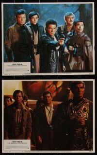 4f0627 STAR TREK III 8 LCs 1984 The Search for Spock, Leonard Nimoy & William Shatner, George Takei!