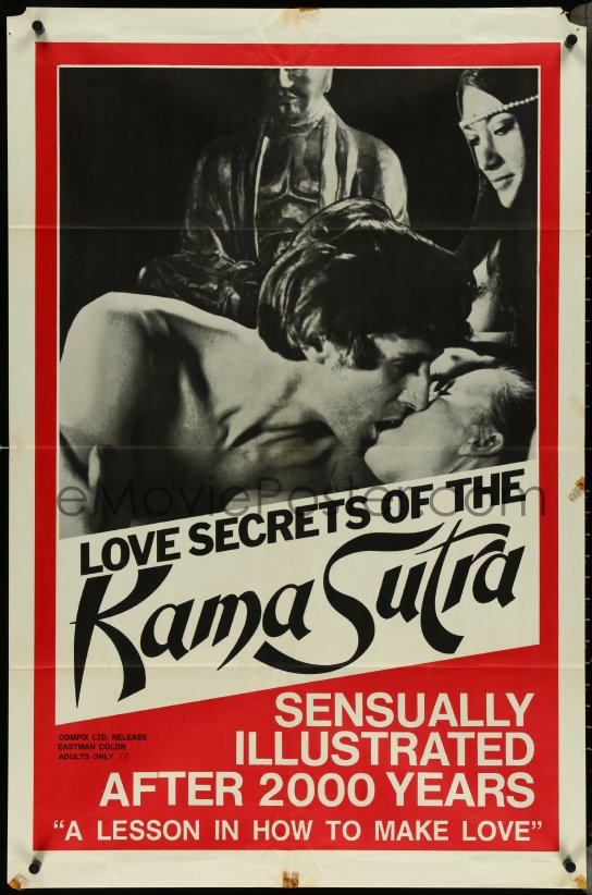 4f0870 Love Secrets Of The Kama Sutra 1sh 1970 Uschi Digard Ann Myers And John