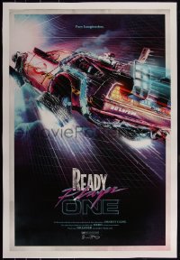 4g0307 READY PLAYER ONE signed 26x38 art print 2018 by artist Brian Jack Farris!