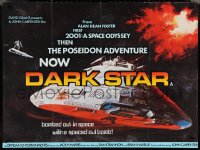 4g0122 DARK STAR British quad 1978 John Carpenter & Dan O'Bannon, the spaced out odyssey!