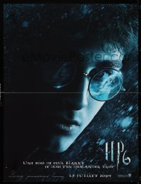 4g0433 HARRY POTTER & THE HALF-BLOOD PRINCE teaser French 16x21 2009 super c/u of Radcliffe!