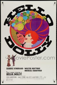 4g0898 HELLO DOLLY 1sh 1969 Barbra Streisand & Walter Matthau by Richard Amsel, Roadshow!