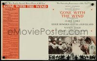 4g0467 GONE WITH THE WIND herald 1939 Clark Gable, Vivien Leigh, Leslie Howard, Olivia de Havilland!