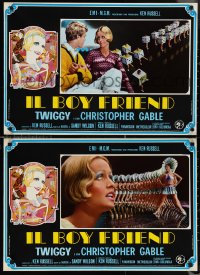 4g0584 BOY FRIEND 10 Italian 18x27 pbustas 1972 sexy Twiggy, directed by Ken Russell!