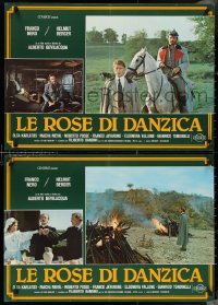 4g0616 LE ROSE DI DANZICA 5 Italian 19x27 pbustas 1979 Franco Nero & Helmut Berger!