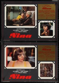 4g0617 MATTER OF TIME 5 Italian 18x26 pbustas 1976 Liza Minnelli & Ingrid Bergman!