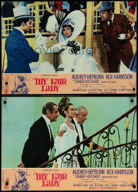 4g0603 MY FAIR LADY 8 Italian 18x27x18 pbustas 1965 classic Audrey Hepburn & Rex Harrison!