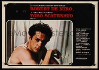 4g0627 RAGING BULL Italian 13x19 pbusta 1981 Martin Scorsese boxing classic, Robert De Niro!