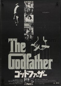 4g0681 GODFATHER Japanese 1972 Coppola classic, Brando, ultra rare b/w version w/ different images!