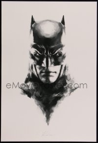 4g0336 BATMAN signed 13x19 art print 2010s by John Aslarona, The Batman!