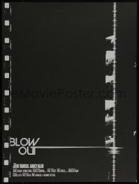 4g0349 BLOW OUT signed #27/100 18x24 art print 2012 by Jay Shaw, murder has a sound all of its own!
