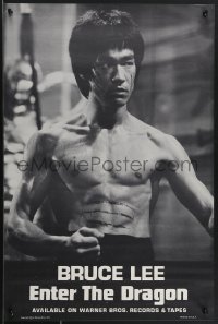 4g0503 ENTER THE DRAGON 18x28 music poster 1973 Bruce Lee, soundtrack, film that made him a legend!