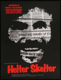 4g0361 HELTER SKELTER signed #9/20 artist's proof 18x24 art print 2013 by Jay Shaw, Mondo, Manson!