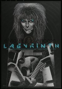 4g0295 LABYRINTH signed artist's proof 23x34 art print 2008 by artist Todd Slater, black edition!