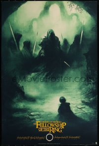 4g0296 LORD OF THE RINGS: THE FELLOWSHIP OF THE RING #245/325 24x36 art print 2016 Fitzgerald, reg.!