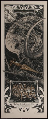 4g0328 PAN'S LABYRINTH signed #26/125 15x38 art print 2011 by Aaron Horkey, Mondo, variant edition!