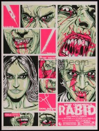 4g0381 RABID signed #25/77 18x24 art print 2011 by Danny Miller, creepy!