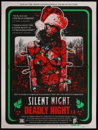 4g0390 SILENT NIGHT, DEADLY NIGHT signed #37/55 18x24 art print 2010 by James Rheem Davis, 1.4!