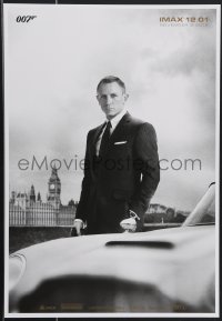4g0496 SKYFALL IMAX 14x20 special poster 2012 image of Daniel Craig as Bond, newest 007!