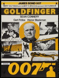 4g0021 GOLDFINGER Swiss R1970s cool different image of Sean Connery as James Bond 007!