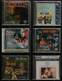 4h0023 LOT OF 6 MARCO POLO CLASSIC MOVIE SOUNDTRACK CDS 1990s King Kong, Maltese Falcon, Wolf Man